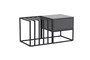 Hanah Home Mesa de centro Charlotte - Negro
